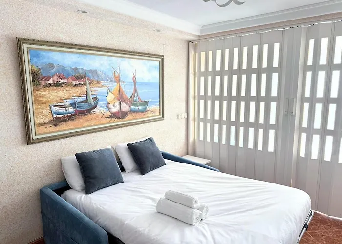 Beachfront With Garage Apartman